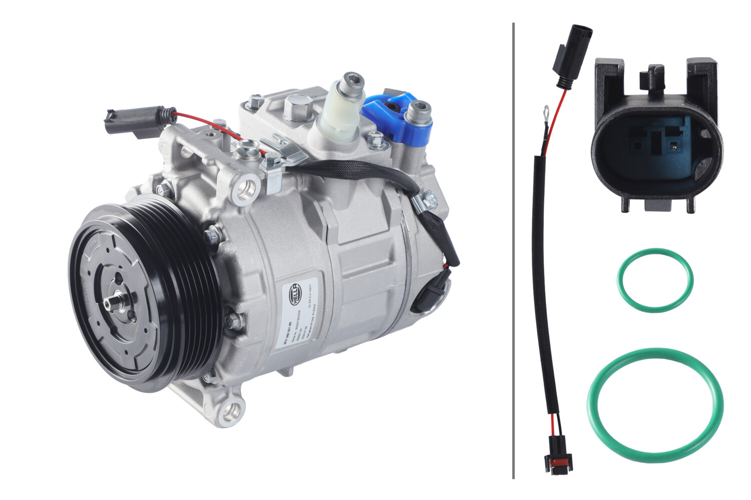 Hella Compressor, airconditioning 8FK 366 201-851