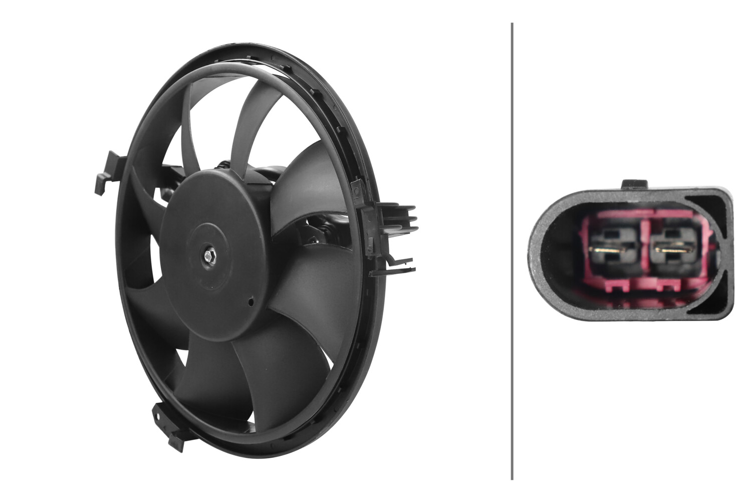 Koelventilatorwiel Hella 8EW 366 420-101