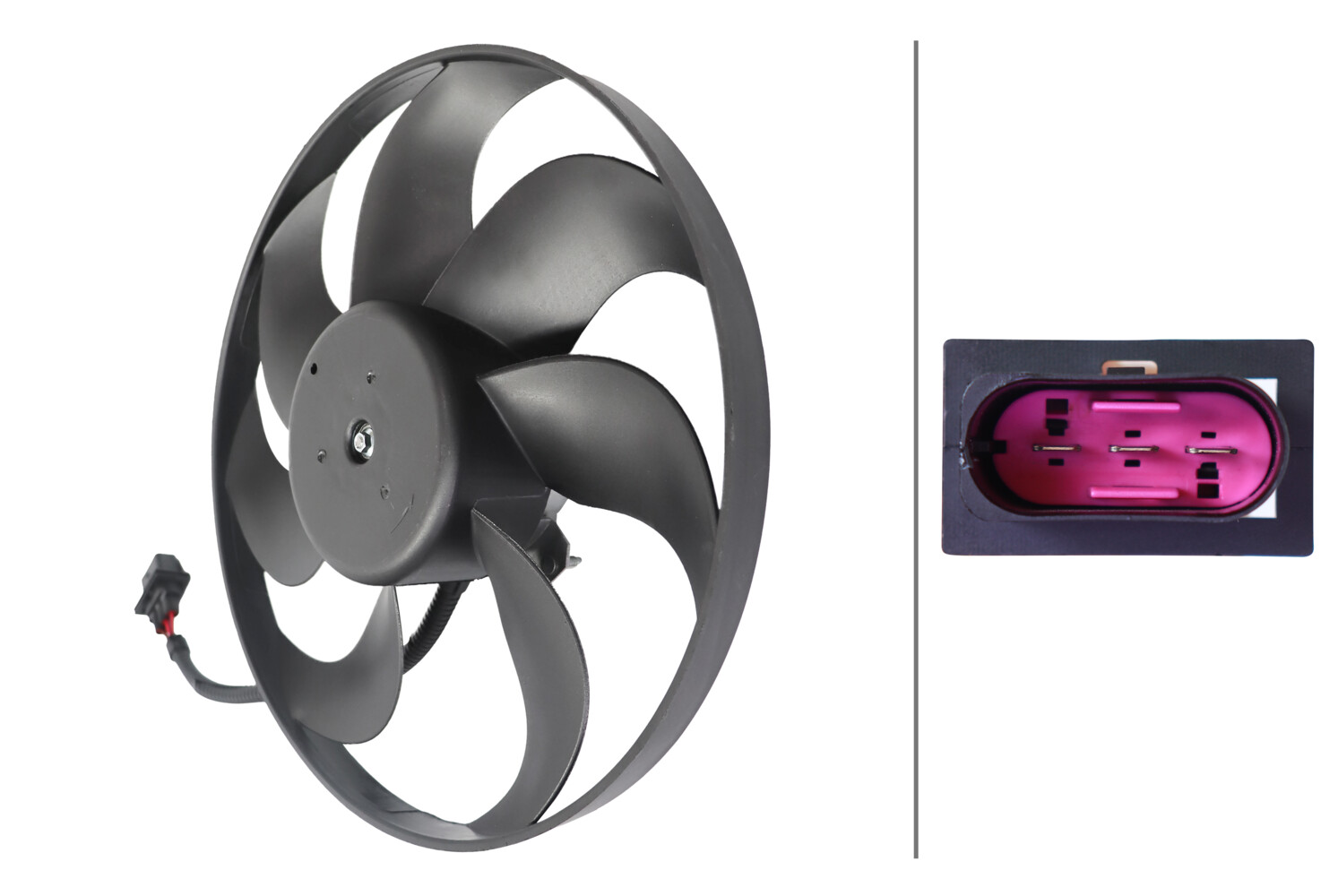 Hella Koelventilatorwiel 8EW 366 420-311