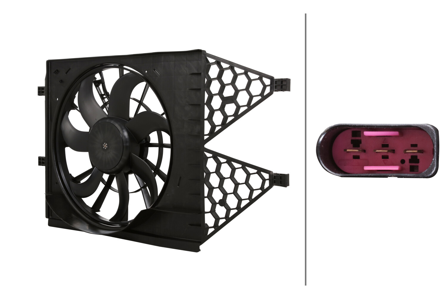 Hella Koelventilatorwiel 8EW 366 420-411