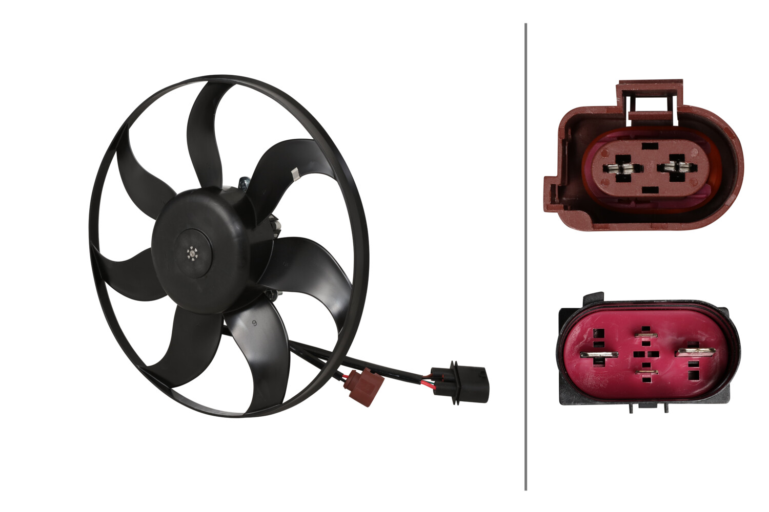 Koelventilatorwiel Hella 8EW 366 420-461