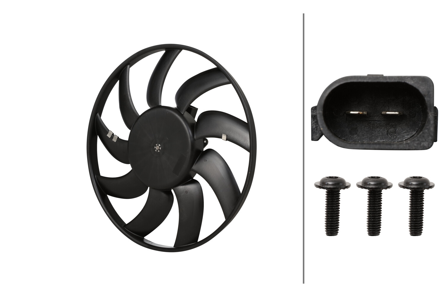 Hella Koelventilatorwiel 8EW 366 420-601