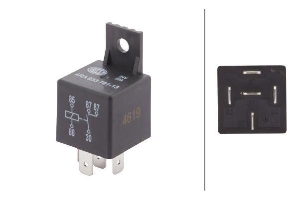 Relais, arbeidsstroom Hella 4RA 933 791-131