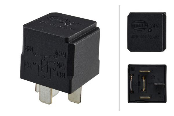 Hella Relais, arbeidsstroom 4RD 007 903-021