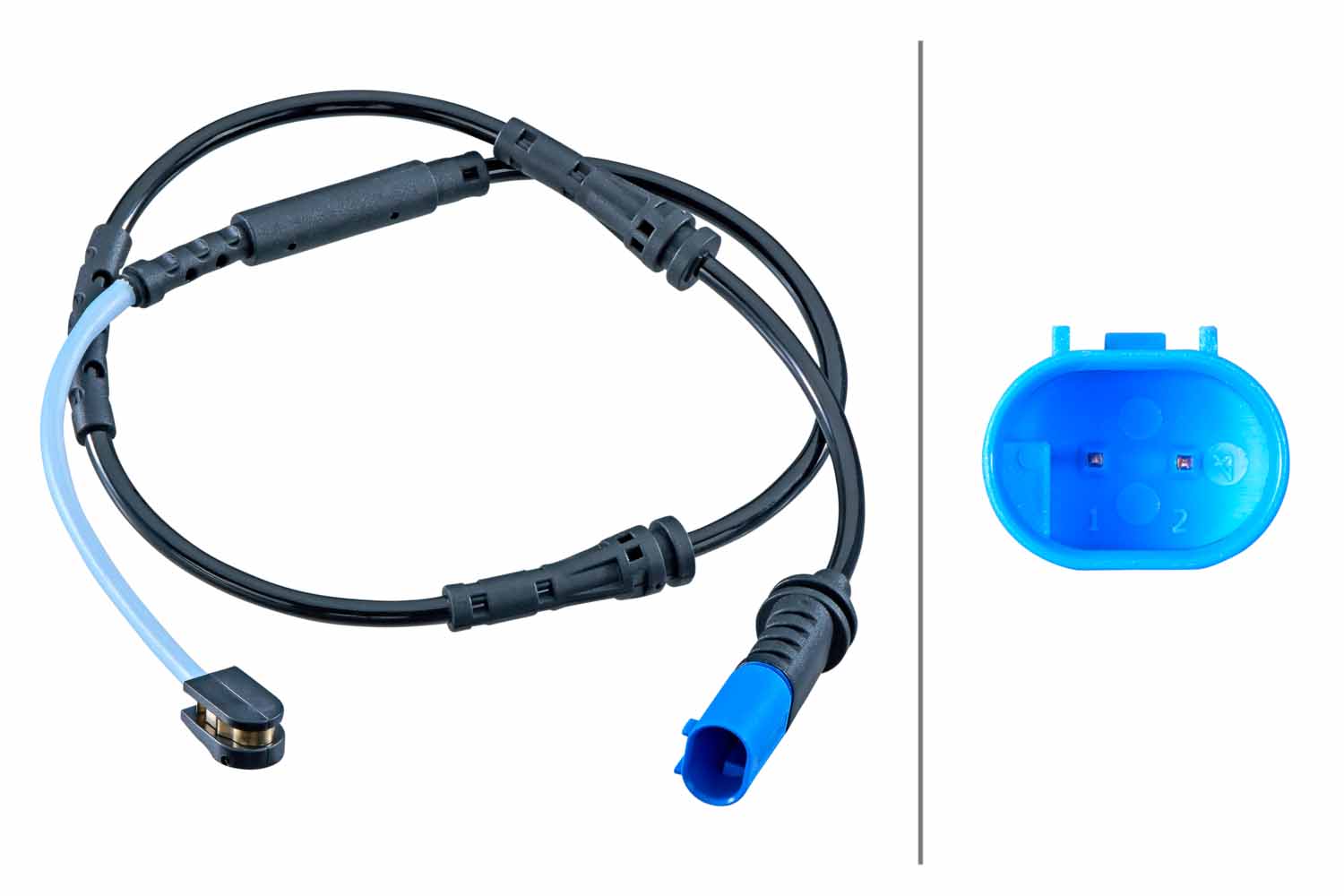 Waarschuwingscontact, remvoering-/blokslijtage Hella 8DK 355 253-721