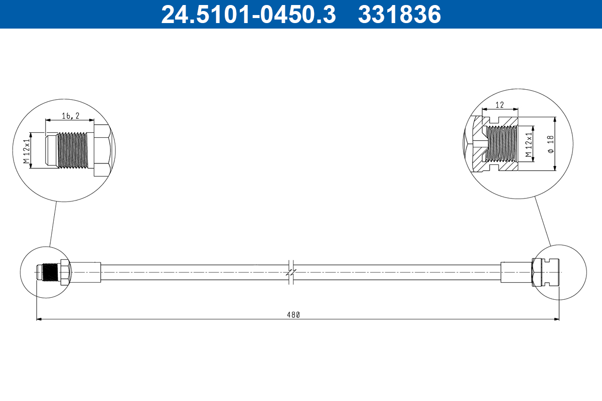 Remslang ATE 24.5101-0450.3