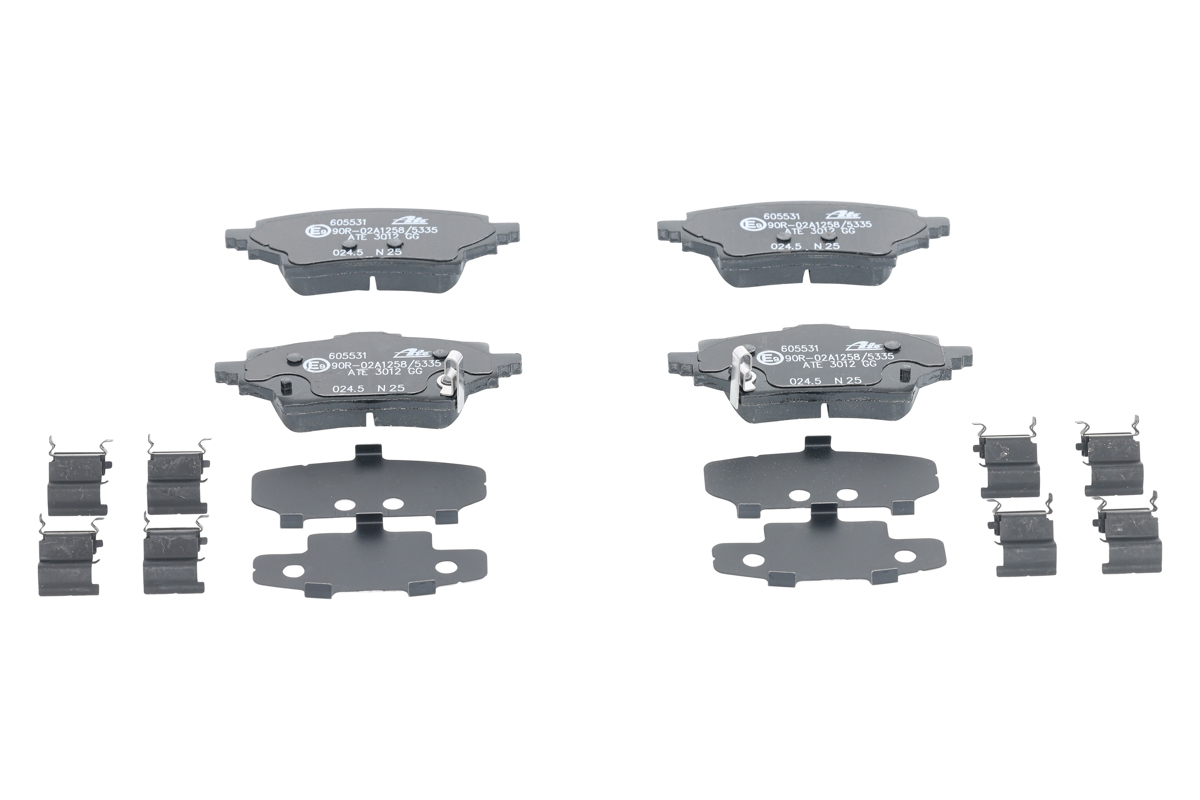 ATE Remblokkenset, schijfrem 13.0460-5531.2