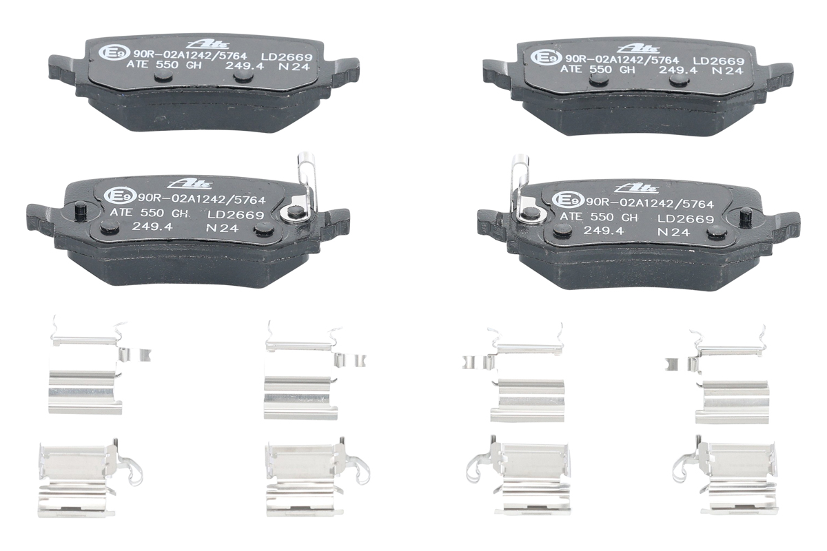 ATE Remblokkenset, schijfrem 13.0470-2669.2