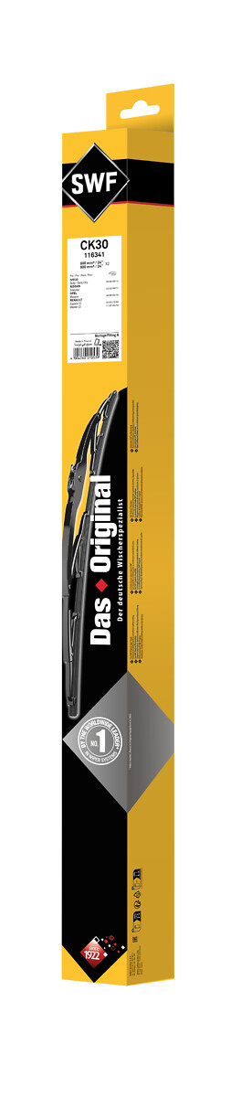 SWF Ruitenwisserblad 116341