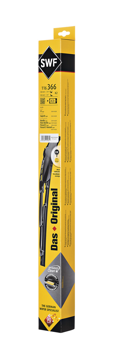 SWF Ruitenwisserblad 116366
