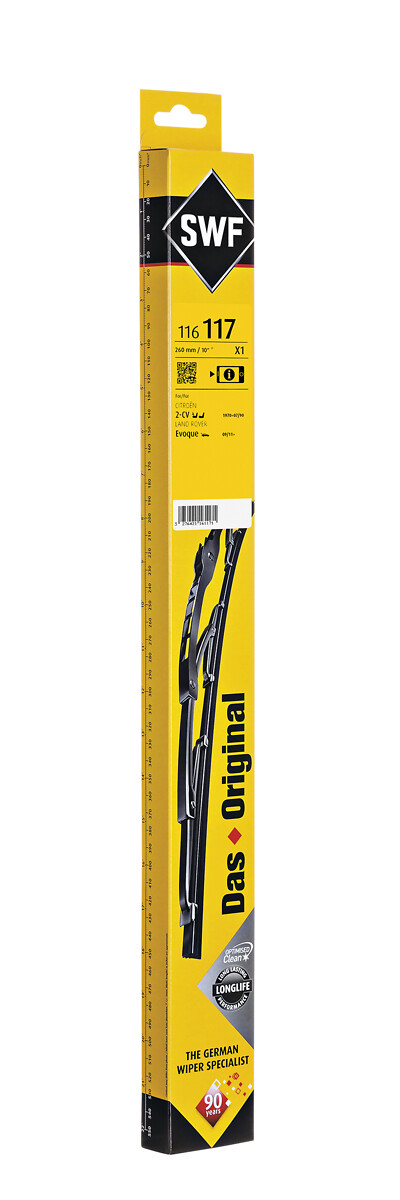 SWF Ruitenwisserblad 116117