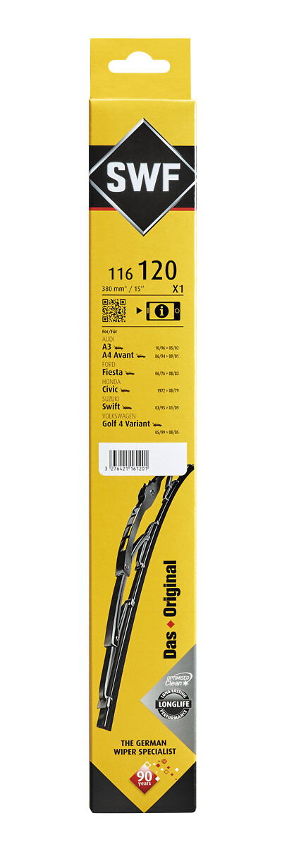 SWF Ruitenwisserblad 116120