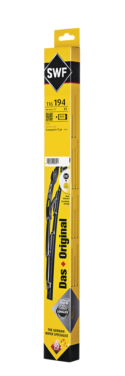SWF Ruitenwisserblad 116194