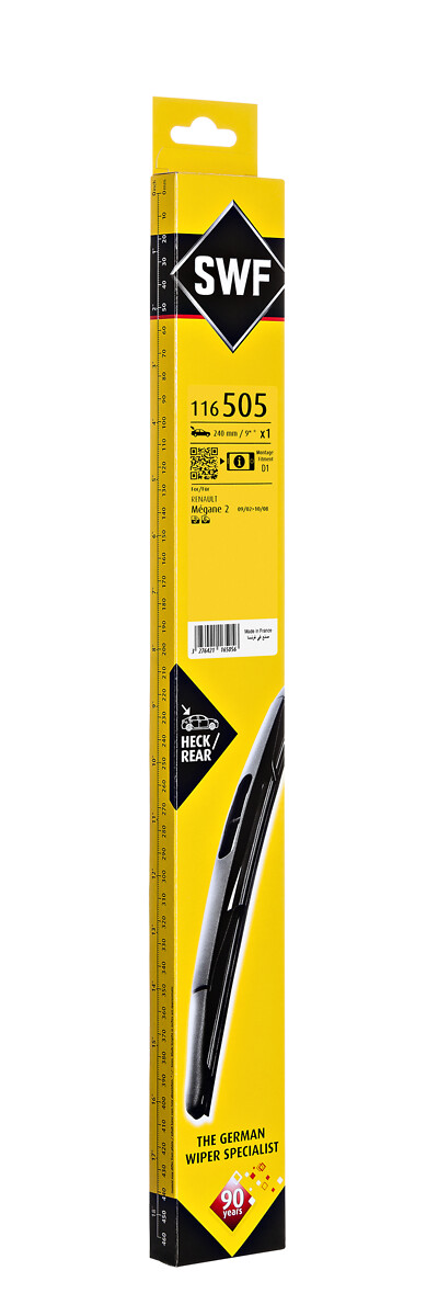 SWF Ruitenwisserblad 116505