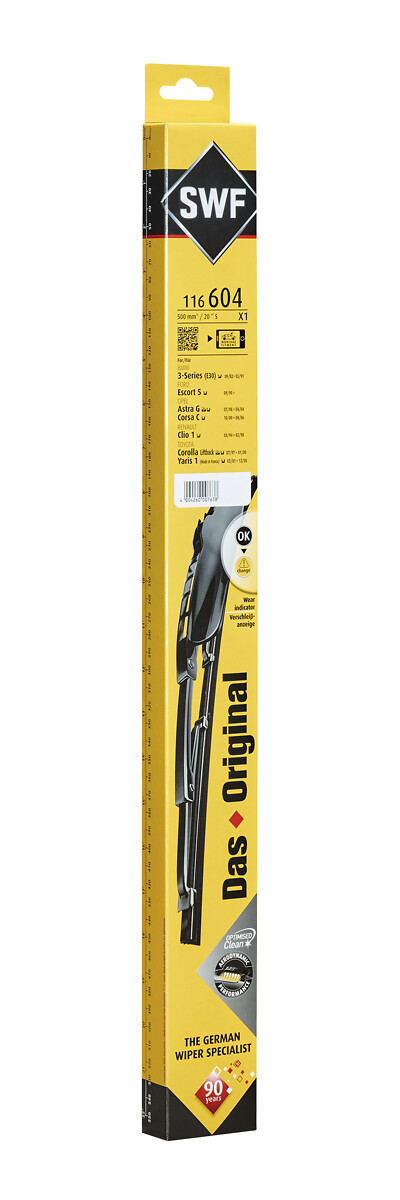 SWF Ruitenwisserblad 116604
