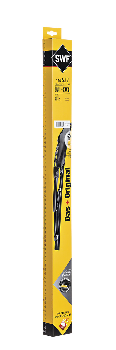 SWF Ruitenwisserblad 116622