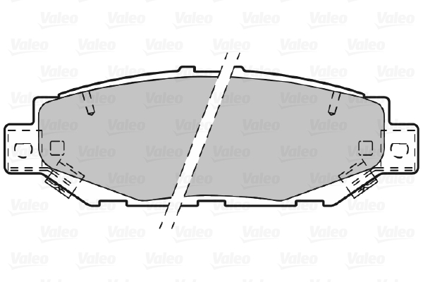 Remblokset Valeo 601022