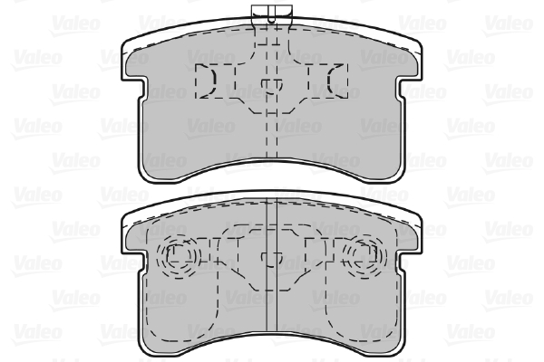 Remblokset Valeo 601024