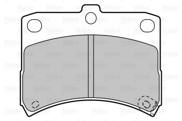 Remblokset Valeo 598883