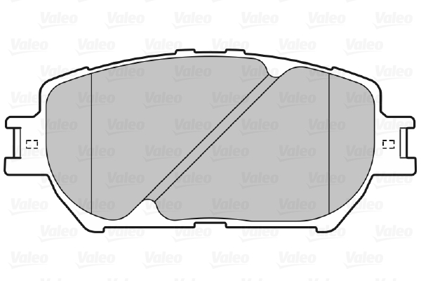 Remblokset Valeo 598862