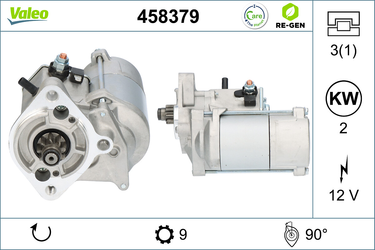 Starter Valeo 458379