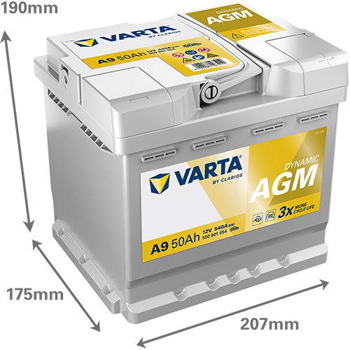 Varta Accu 550901054K262
