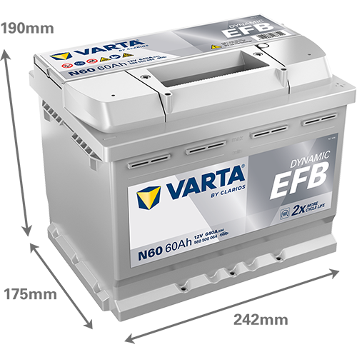 Varta Accu 560500064K262