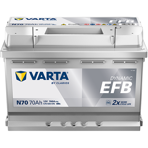 Varta Accu 570500076K262