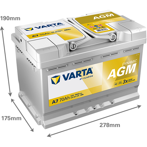 Varta Accu 570901076K262