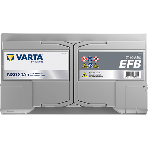 Varta Accu 580500080K262