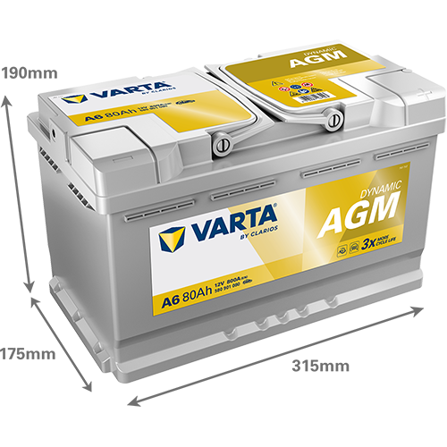Varta Accu 580901080K262