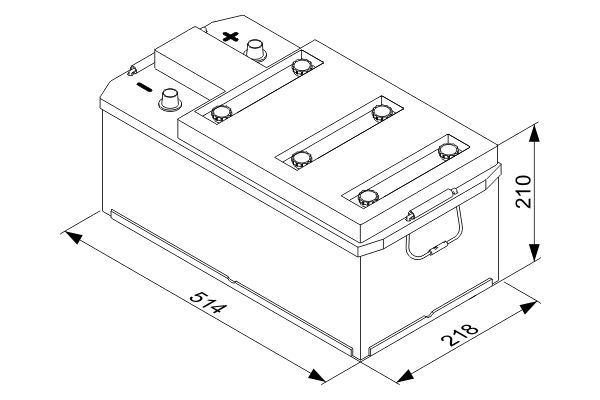 Bosch Accu 0 092 T30 470
