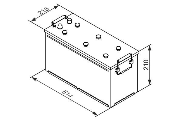 Bosch Accu 0 092 T30 480