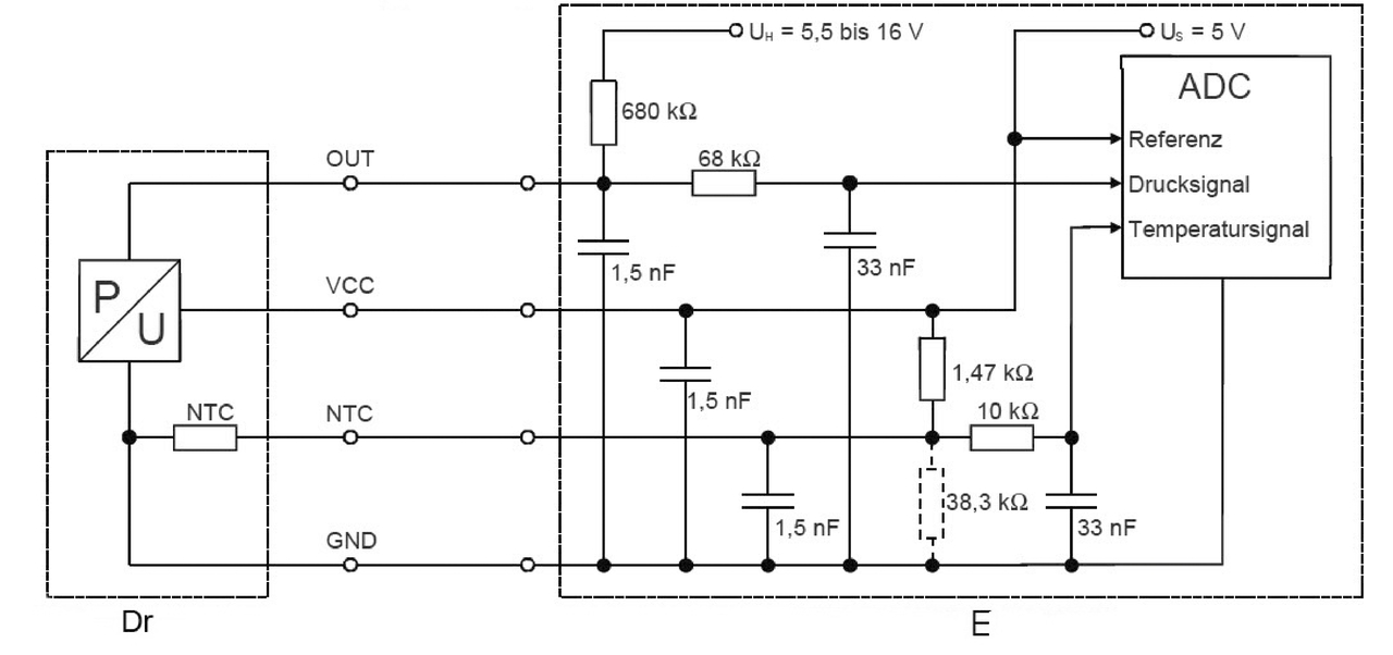 Bosch Vuldruk sensor 0 261 230 302