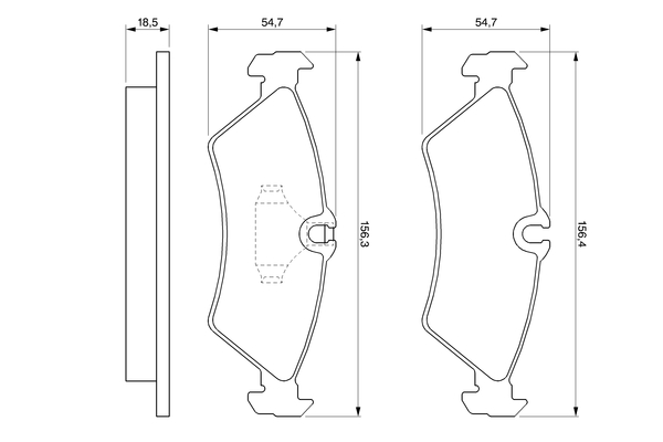 Bosch Remblokset 0 986 424 219
