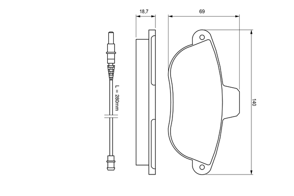 Bosch Remblokset 0 986 424 415