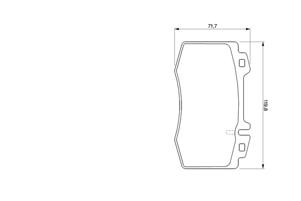 Bosch Remblokset 0 986 494 012
