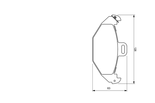 Bosch Remblokset 0 986 424 532