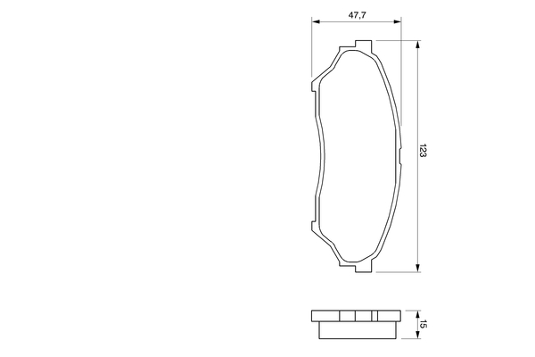 Bosch Remblokset 0 986 424 713