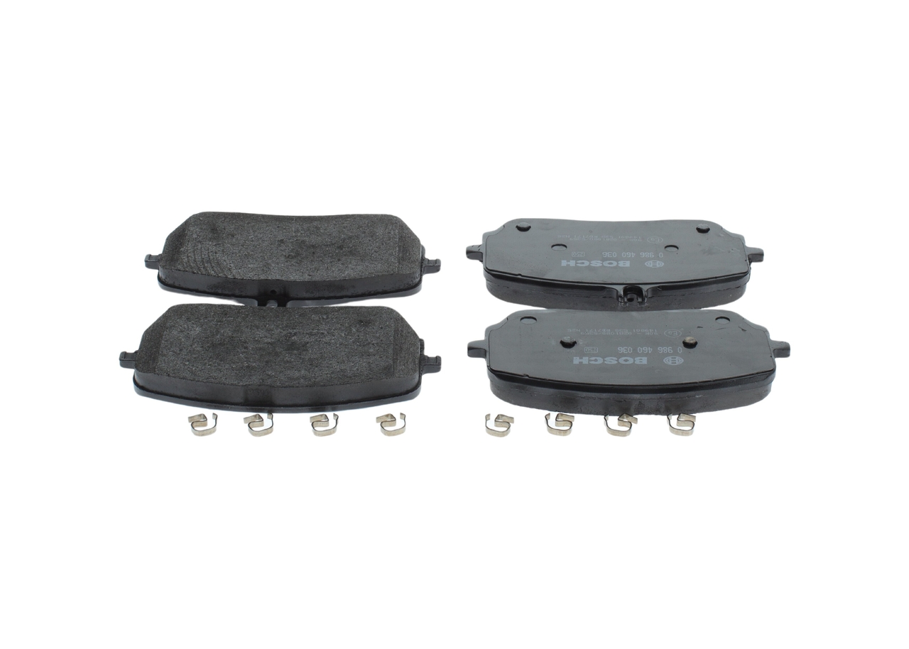 Bosch Remblokkenset, schijfrem 0 986 460 036