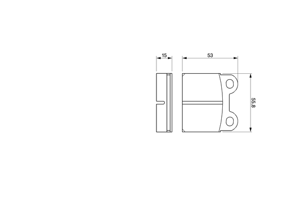 Bosch Remblokset 0 986 460 101