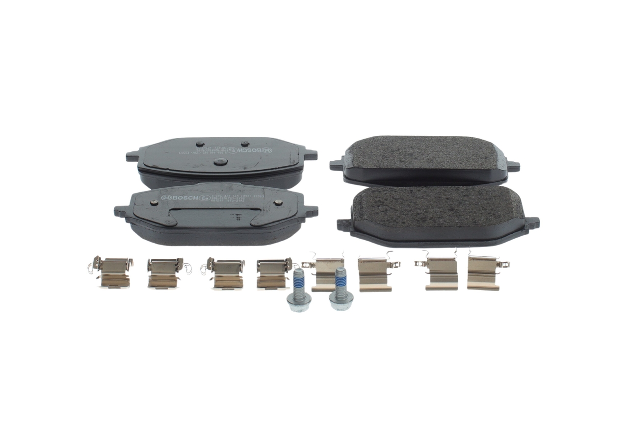 Bosch Remblokkenset, schijfrem 0 986 460 165