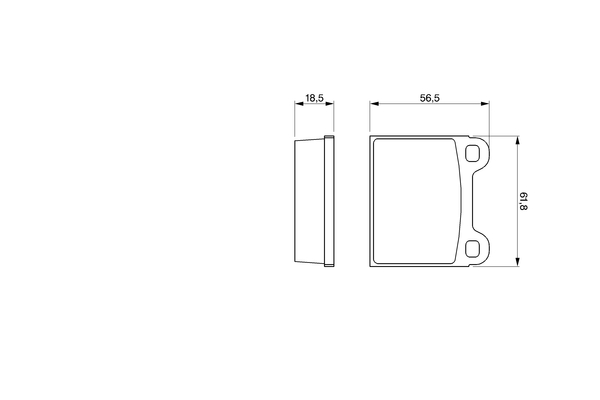 Bosch Remblokset 0 986 462 283