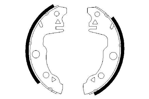 Bosch Remschoen set 0 986 487 020