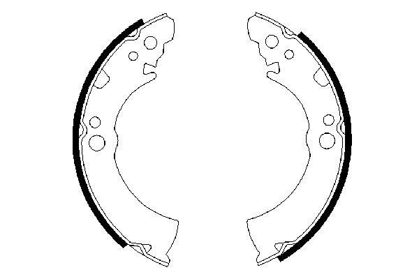 Remschoen set Bosch 0 986 487 206