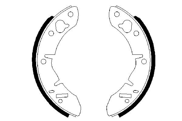 Bosch Remschoen set 0 986 487 273