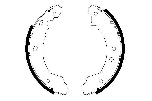 Remschoen set Bosch 0 986 487 372