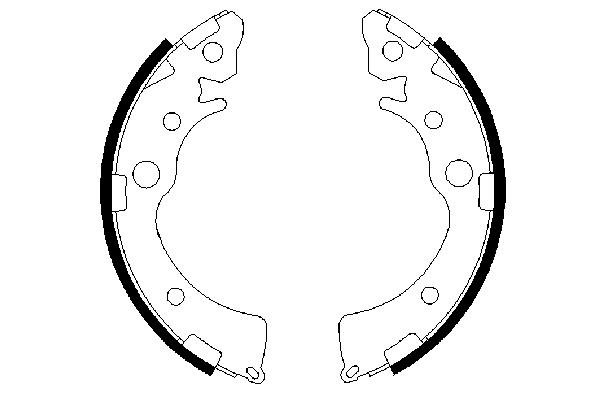 Remschoen set Bosch 0 986 487 460