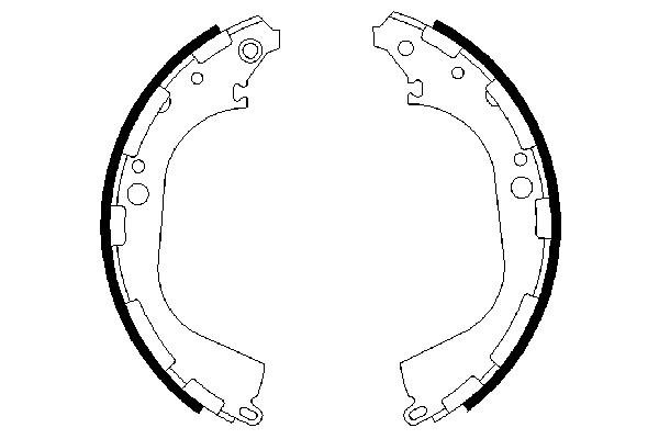 Bosch Remschoen set 0 986 487 464