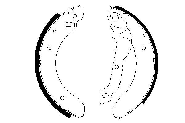 Remschoen set Bosch 0 986 487 534